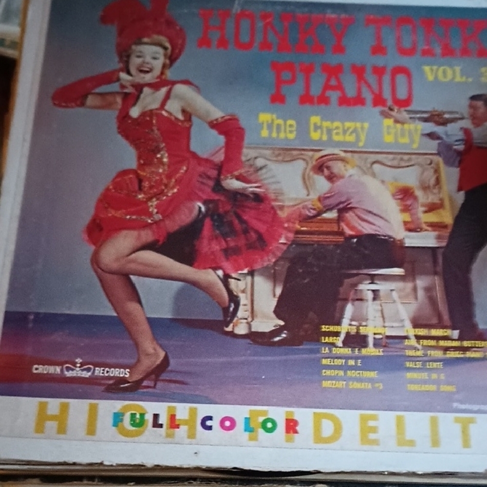 Honky Tonk Piano Vol. 1 Album Cover